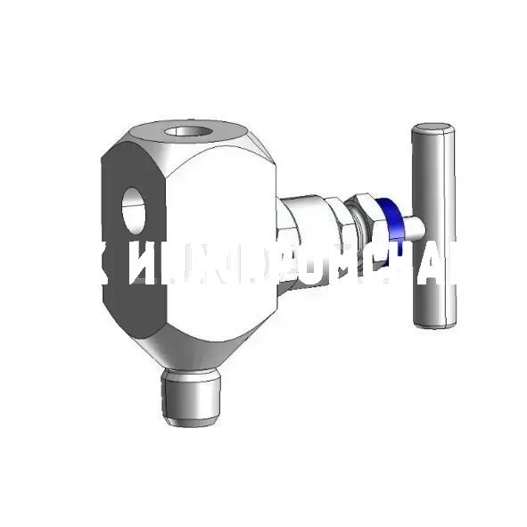 Игольчатый клапан IV100 с вентялицонным соединением 1/4" NPT ВР с заглушкой, Wika