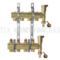 Коллекторная группа FHF-R, с воздухоотводчиками, с кронштейнами, Ридан