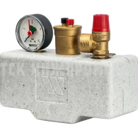 Группа безопасности котла KSG/PF 30 стальная (в теплоизоляции), Watts