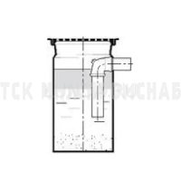 Жироотделитель с отстойником для твердых фракций A/02, Uponor