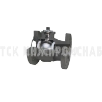 Шаровый чугунный кран ф/ф полнопроходной PEKOS P02, с рукояткой, Ду 25, АДЛ