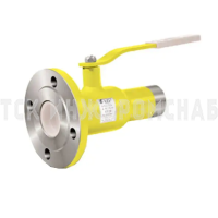 Шаровой стальной кран для газа сварка/фланец, с рукояткой, Ду 15-250, Ру 25-40, LD