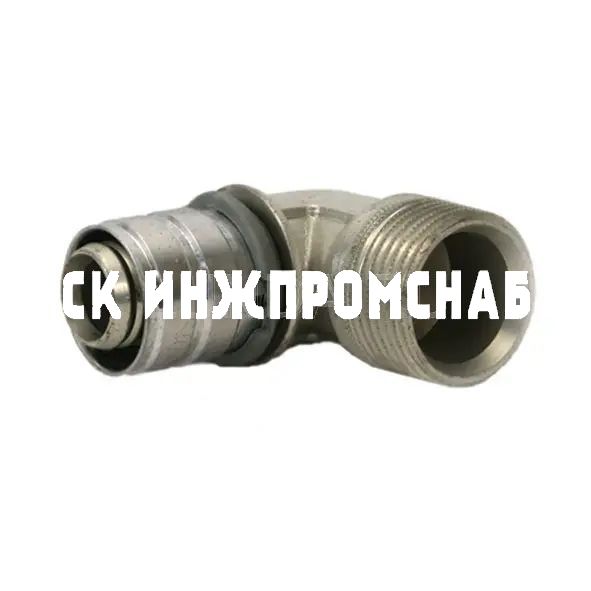 Угольник-пресс S-Press (Plus) 90° с наружной резьбой латунный, Uponor