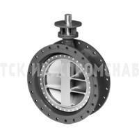 Тройной эксцентриковый фланцевый дисковый поворотный затвор TAFLINE Серия TL43 DN2200