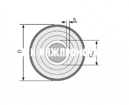 Труба для отопления Thermo Single 6 бар, Uponor (Ecoflex)