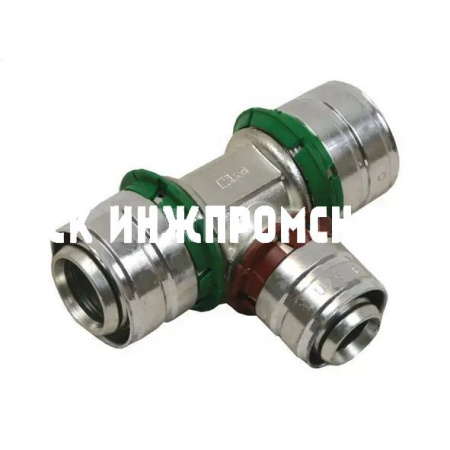 Тройник-пресс S-Press (Plus) редукционный латунный, Uponor MLC