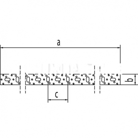 Монтажная шина 2 м, Rehau