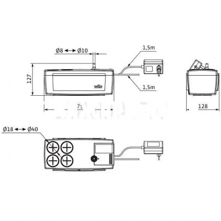 Напорная установка для отвода конденсата Plavis 015-C, Wilo