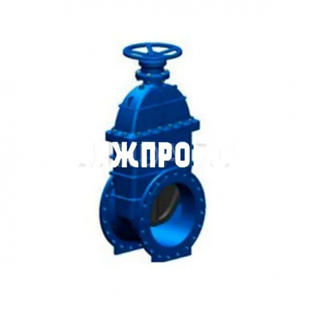 Задвижка чугунная с обрезиненным клином VOC4241 корпус F4, Tecofi