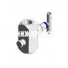 Игольчатый клапан IV100 с вентялицонным соединением 1/4" NPT ВР с заглушкой, Wika