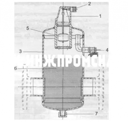 Сепаратор воздуха Flamcovent NW, Flamco