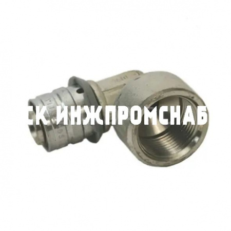 Угольник-пресс S-Press (Plus) 90° с внутренней резьбой латунный, Uponor MLC